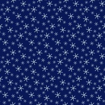 Abstract snowflake pattern Stock Illustration