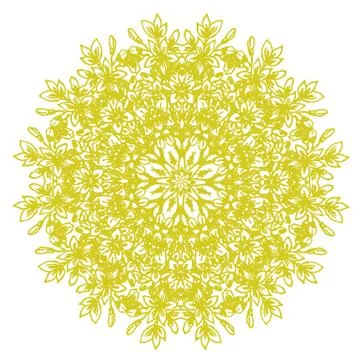 Abstract snowflakes Stock Illustration