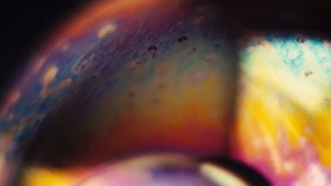 Abstract soap bubble texture surface in motion isolated Stock Footage 154629457