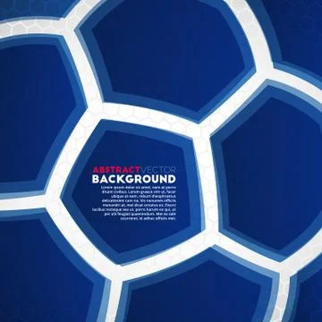 Abstract soccer background Stock Illustration