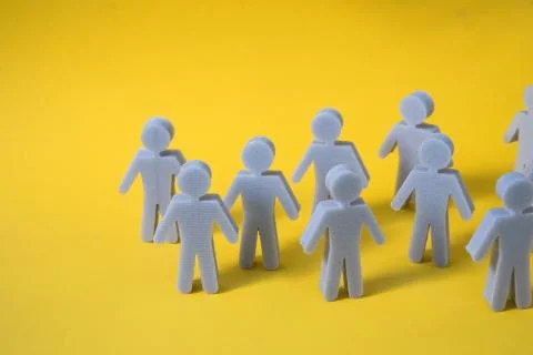 Abstract Social network concept. Stock Photos