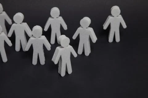 Abstract Social network concept. Stock Photos