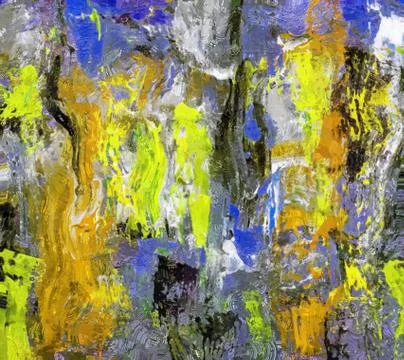 Abstract soft art background, paint strokes. art concept Stock Illustration
