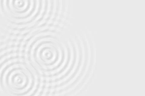 Abstract soft background, texture of white liquid ring or white cream surface Stock Illustration