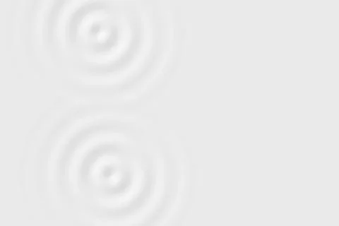 Abstract soft background, texture of white water ring or white liquid surface Stock Illustration