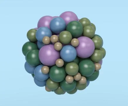 Abstract soft balls02 Stockillustratie