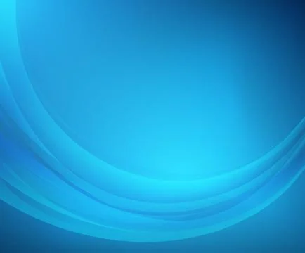 Abstract Soft bending line blue on dark blue background Stock Illustration