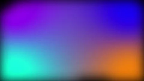 Abstract soft blue and orange light glows on black high quality 4K stock vide Video stock 338043154