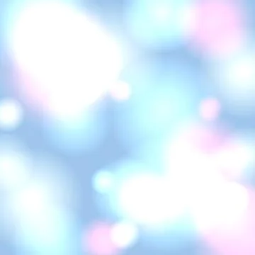Abstract Soft Blue and Pink Bokeh Background with Dreamy Glowing Light Flar.. Stock Illustration