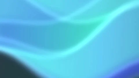 Abstract Soft Blue and Teal Flowing Waves Background with Gentle Gradients Video stock 329358508