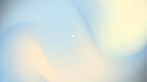 Abstract Soft Blue and Yellow Motion Background with Particles Vídeos de archivo 334763300