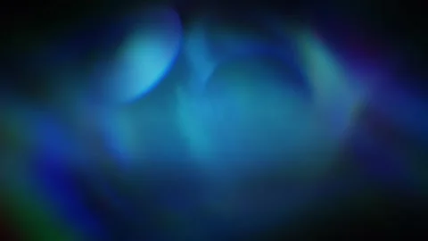 Abstract Soft Blue Bokeh Background With Blurred Luminous Glow Stock-Footage 332304697