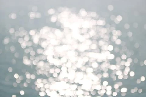 Abstract soft blue bokeh background, copy space,abstract wallpaper,de focus,b Stock Photos