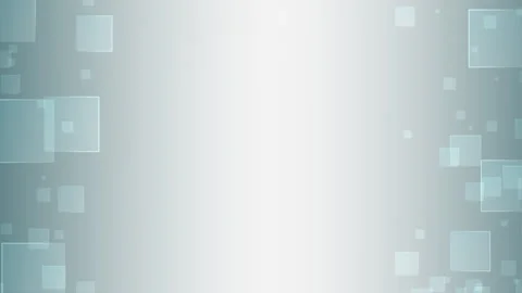 Abstract Soft Blue Gradient Background Loop with Transparent Floating Squares Stock Footage 327902654