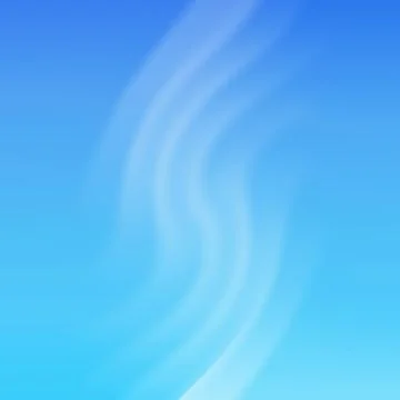 Abstract Soft Blue Gradient Background with Wave Silk Texture Illustrazione stock