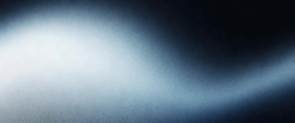 Abstract soft blue light beam glowing on a dark textured background Stockillustratie