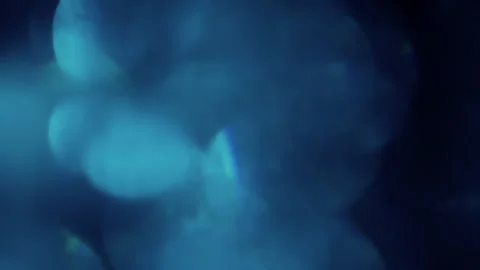 Abstract soft blue light leaks overlay effect Stock-Footage 340607114