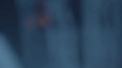 Abstract soft blue light leaks overlay effect Stock-Footage 340609211