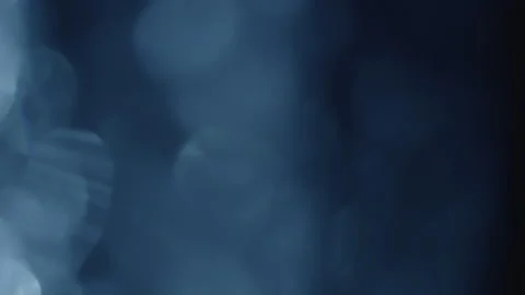 Abstract soft blue light leaks overlay effect Stock-Footage 340613573