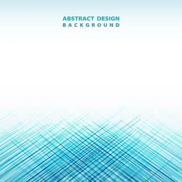 Abstract soft of blue stripes pattern background. vector eps10 Illustrazione stock