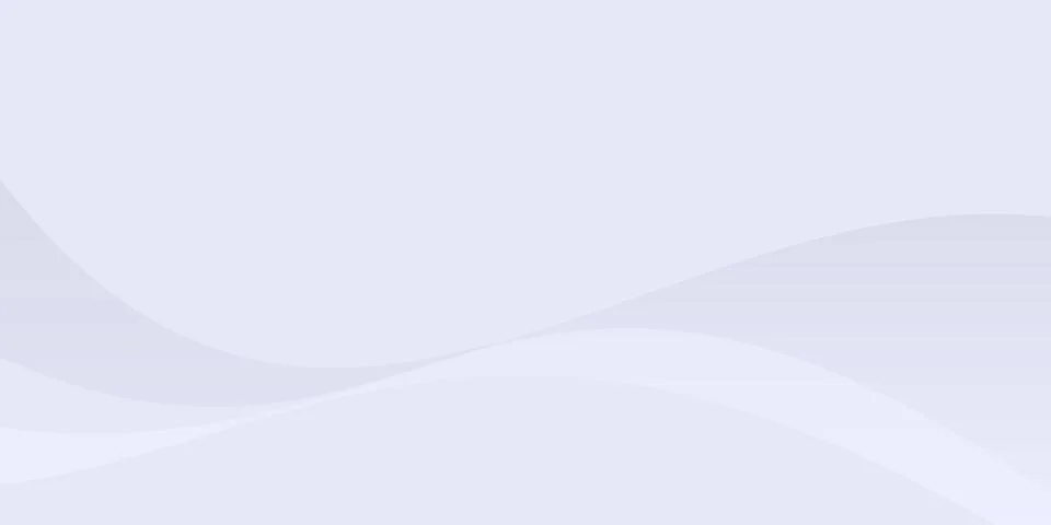 Abstract soft blue wavy background design element for minimalist presentation Stock Illustration
