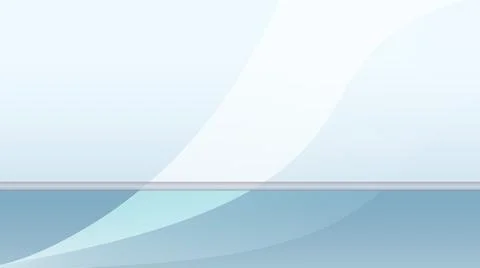 Abstract soft blue wavy with blurred light Stock Illustration