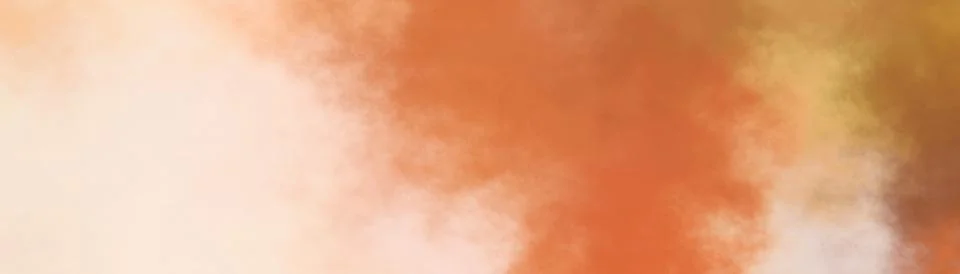 Abstract soft blur gradient background with warm orange fog texture Illustrazione stock
