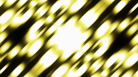 Abstract soft blured shiny diagonal yellow lines stripes background animation Stock Footage 98772898
