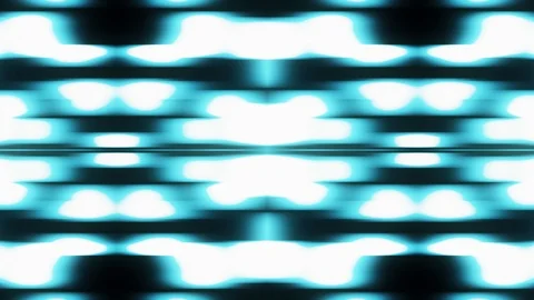 Abstract soft blured shiny horizontal blue lines stripes background animation Video stock 98790397