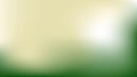 Abstract Soft Blurred Green and Cream Gradient Background with Smooth Light Ilustração Stock