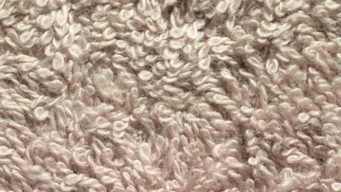 Abstract soft brown carpet texture background loop in 4k resolution Stock Footage 346778635
