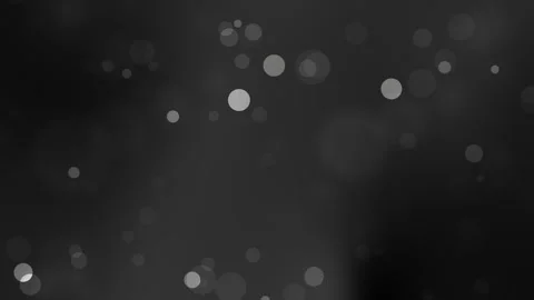 Abstract Soft Circles on a Dark Background in Bokeh Style Stock Footage 301452430