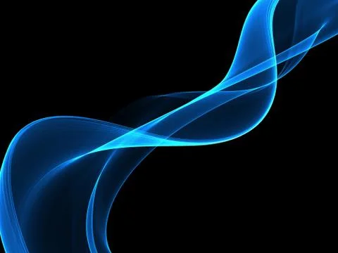 Abstract Soft Color Blue Background Stock Illustration