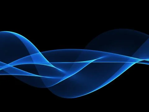 Abstract Soft Color Blue Background Stock Illustration