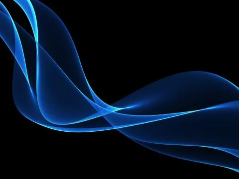 Abstract Soft Color Blue Background Stock Illustration