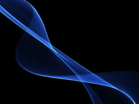 Abstract Soft Color Blue Wave Background Illustrazione stock