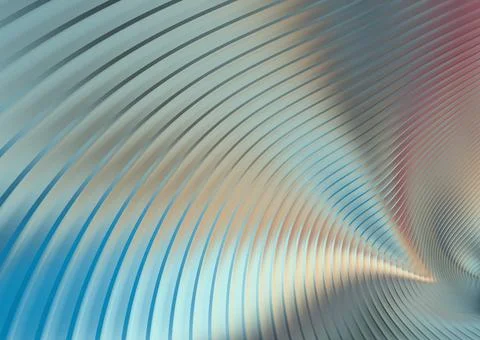 Abstract soft color light refraction background, 3d background. Stock Illustration