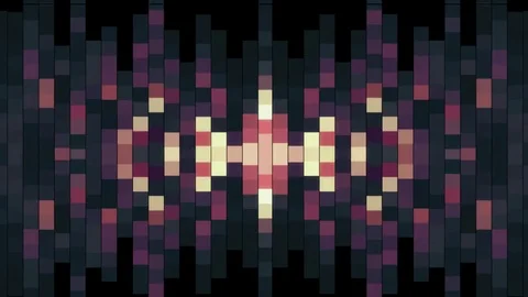 Abstract soft color moving vertical pixel block background animation New quality Stock Footage 83914469