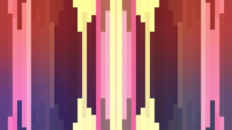 Abstract soft color pixel block background illustration New holiday universal イラスト素材