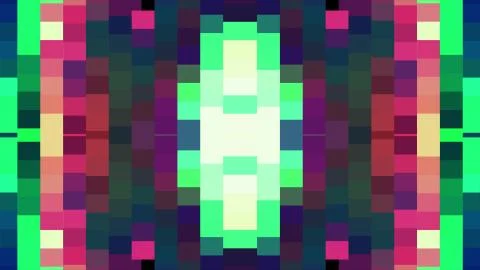 Abstract soft color pixel block background illustration New holiday universal イラスト素材
