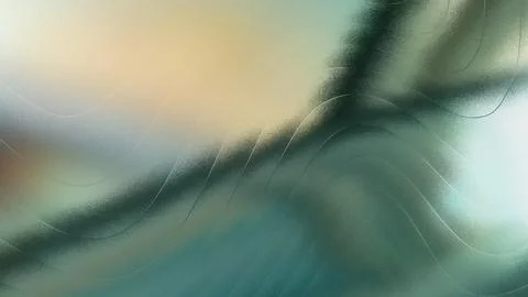 Abstract soft focus background with flowing translucent lines and diffused .. Stock Illustration