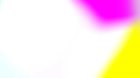 Abstract soft focus background with vibrant yellow and pink light gradients Video stock 335118188