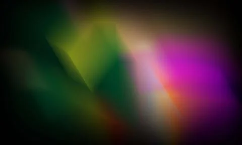 Abstract Soft Gradient Background with Geometric Light Shapes and Color Glow Stock Illustration