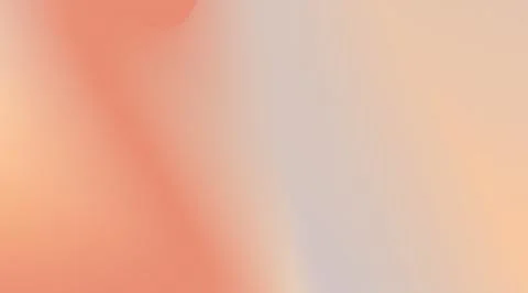 Abstract soft gradient background with warm pastel peach and light beige tones f Stock Illustration
