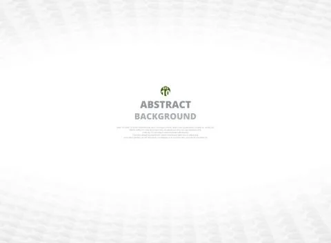 Abstract of soft gradient grey and white circle shape pattern background. Spa Stock Illustration