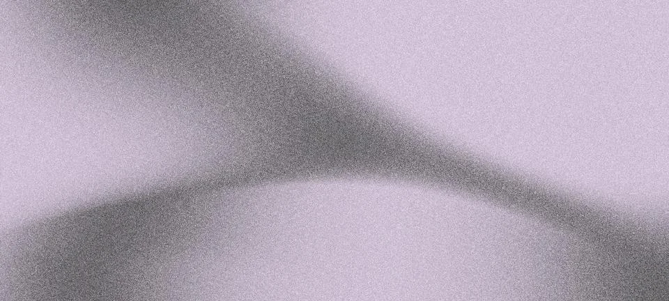 Abstract soft grainy gradient background blending lavender and grey Stockillustratie