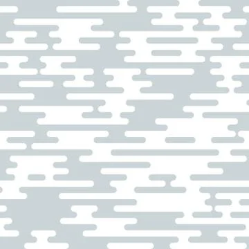 Abstract soft gray wave seamless background. Stock Illustration