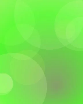 Abstract Soft Green Bokeh Background with Glowing Circular Light Spots for .. Stock Illustration