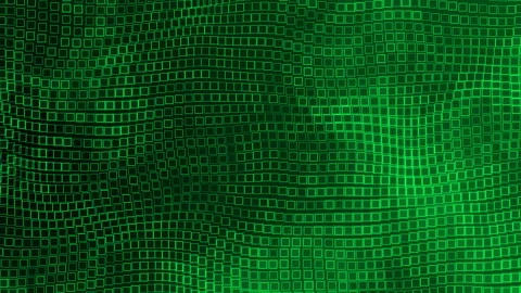 Abstract Soft Green Square Wave Background Stock Footage 339843954