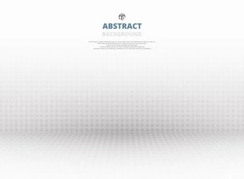 Abstract of soft halftone of gray in pattern perspective background. イラスト素材